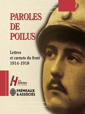 cover image of Paroles de poilus. Lettres et carnets du front (1914-1918)